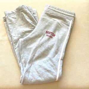 Gray Boston College Sweatpants